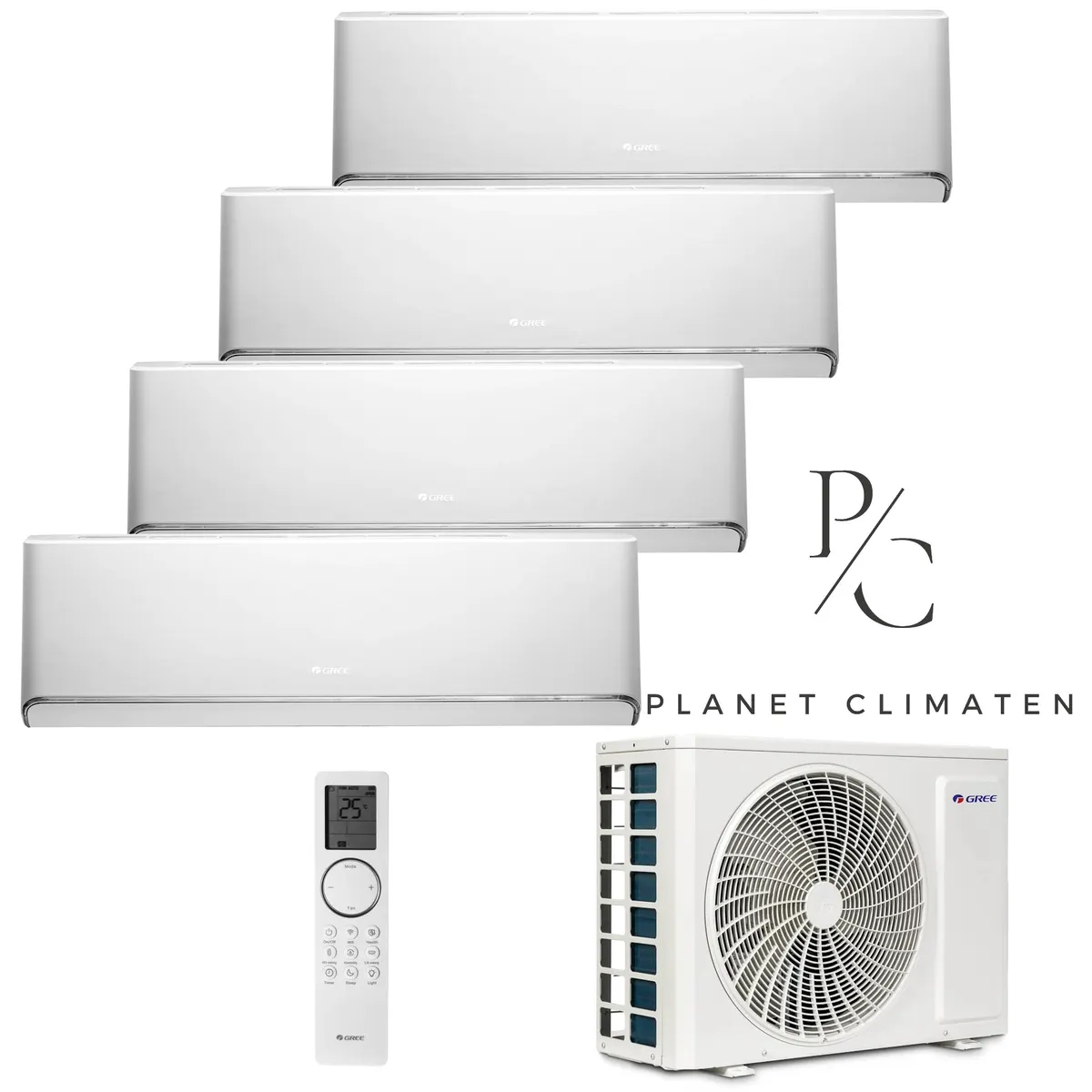 Klimatyzator multi-split Gree Airy biały GWHD(36) 10.6kW 4 jedn.