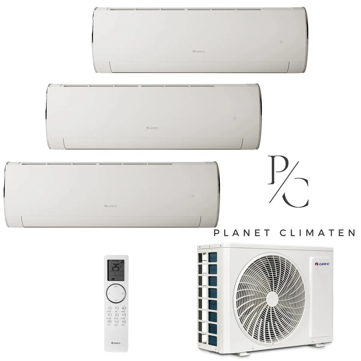 Klimatyzator multi-split Gree Fairy biały GWHD(21) 6.1kW 3 jedn.