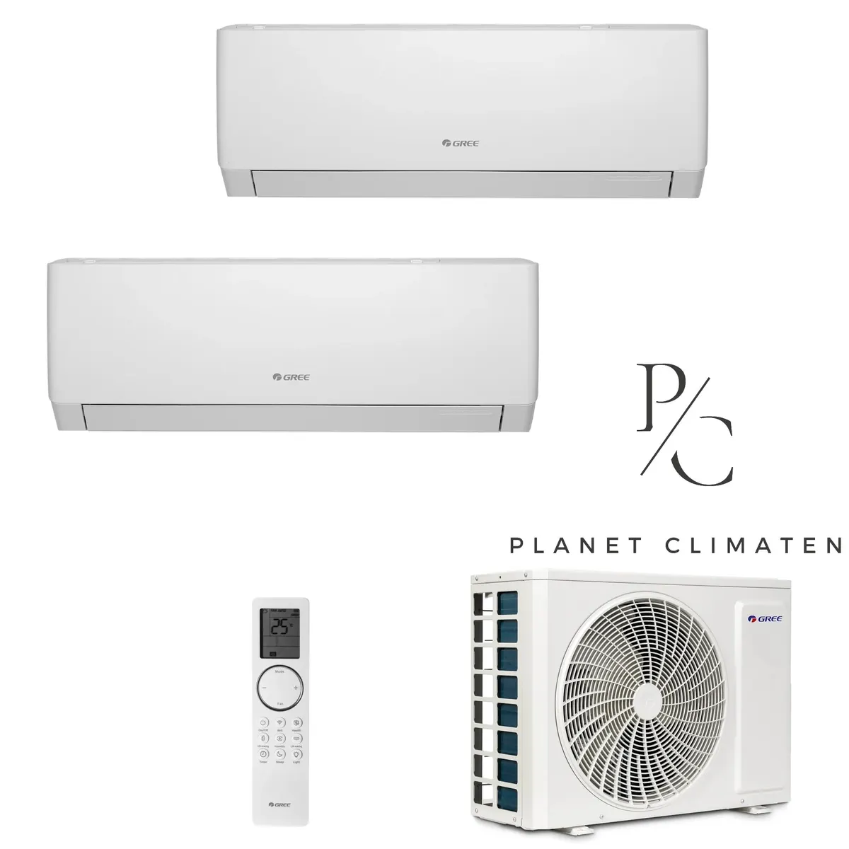 Klimatyzator multi-split Gree Pular PRO biały GWHD(36) 10.6kW 2 jedn.