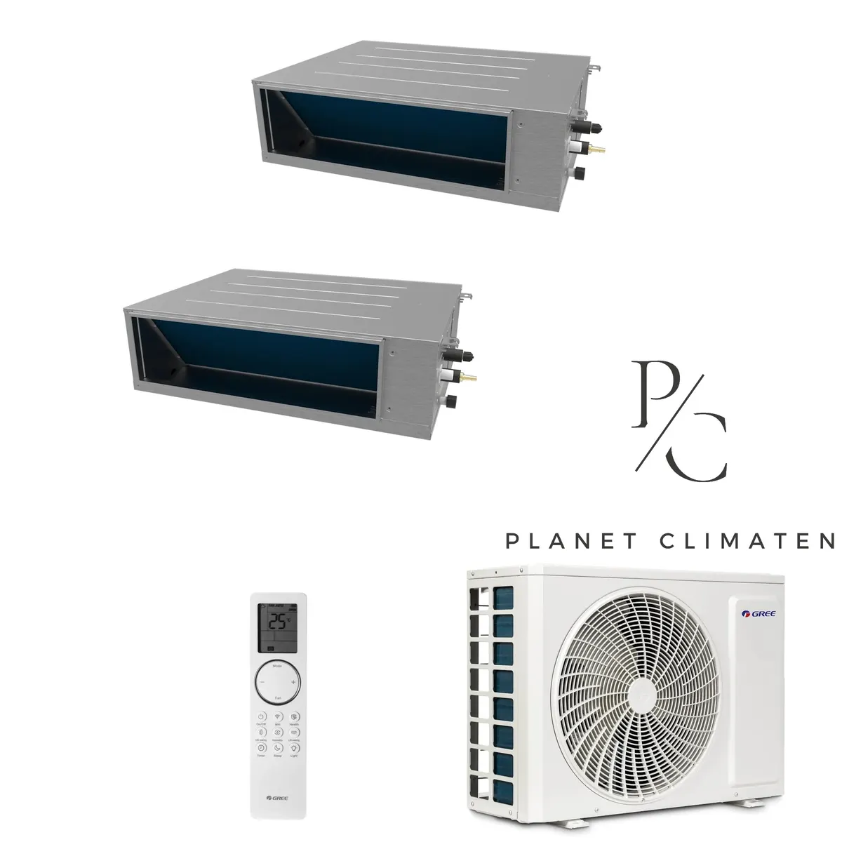 Klimatyzator multi-split Gree Free Match Kanałowa kanałowa GWHD(18) 5.3kW 2