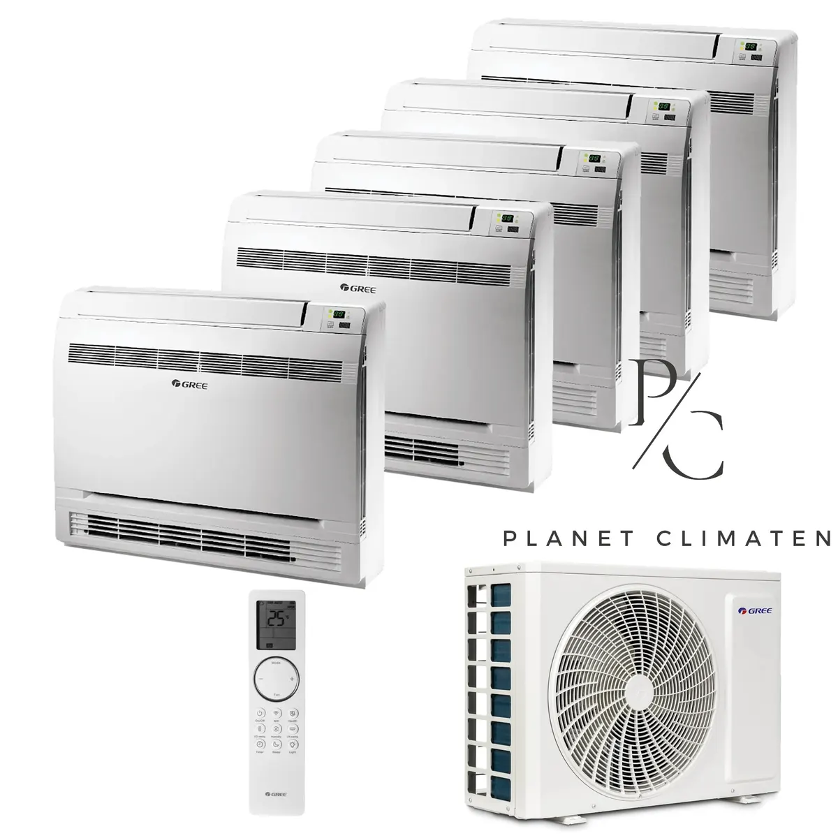 Klimatyzator multi-split Gree Free Match Konsola konsola GWHD(42) 12.1kW 5 