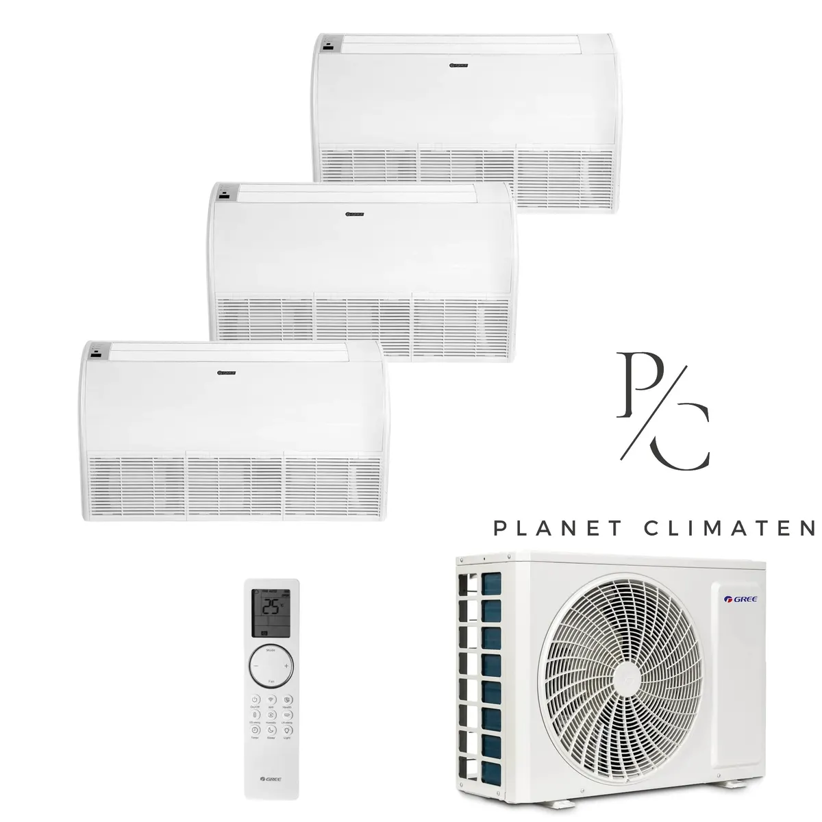 Klimatyzator multi-split Gree Free Match Przypodłogowa przypodłogowo-sufito