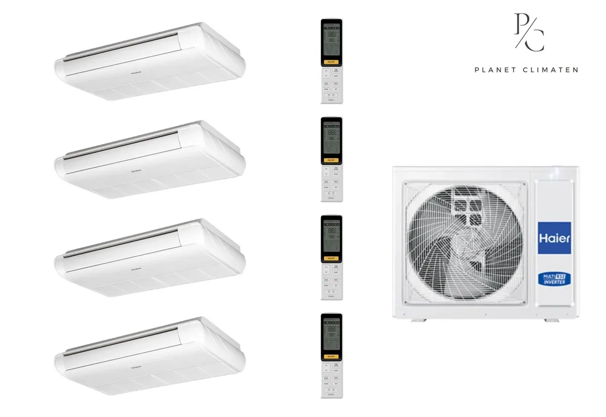 Klimatyzator multi-split Haier CONVERTIBLE AC 5U105S2SS5FA — 4 jedn. 10,0 kW (2,5+2,5+3,5+5 kW)