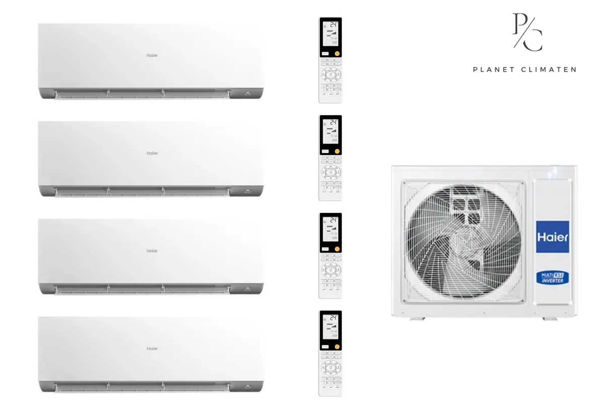 Klimatyzator multi-split Haier EXPERT Plus 5U105S2SS5FA — 4 jedn. 10,0 kW (2,8+2,8+2,8+2,8 kW)