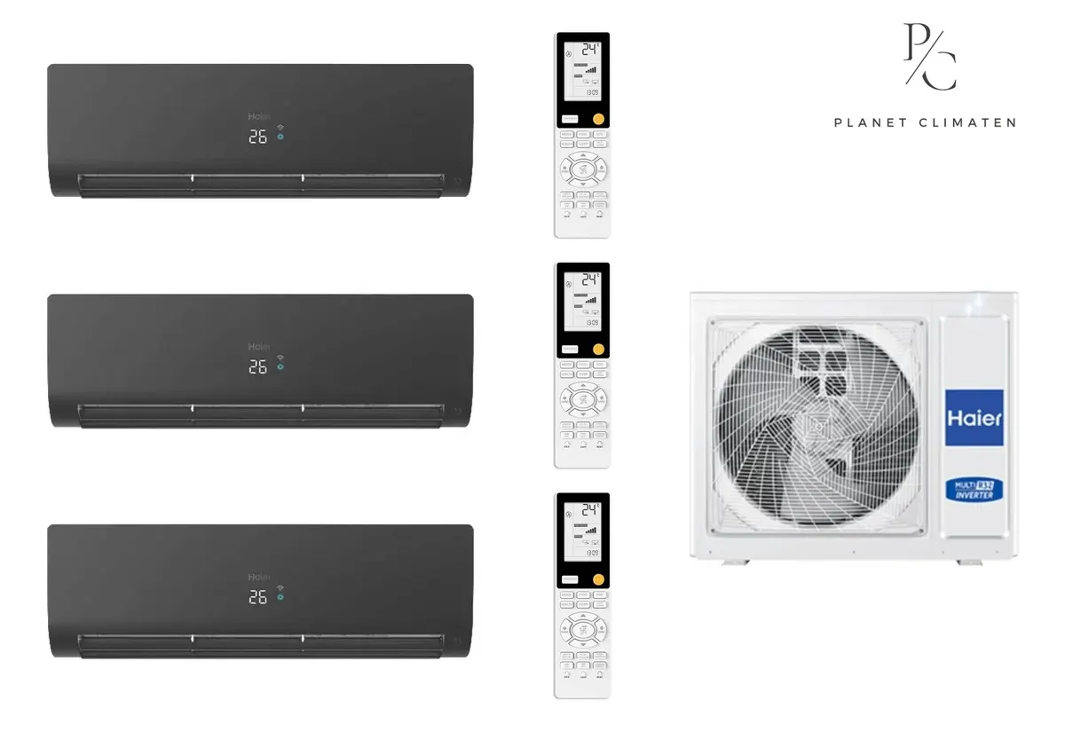 Klimatyzator multi-split Haier FLEXIS Plus BH 5U105S2SS5FA — 3 jedn. 10,0 kW (3,5+3,5+7 kW)