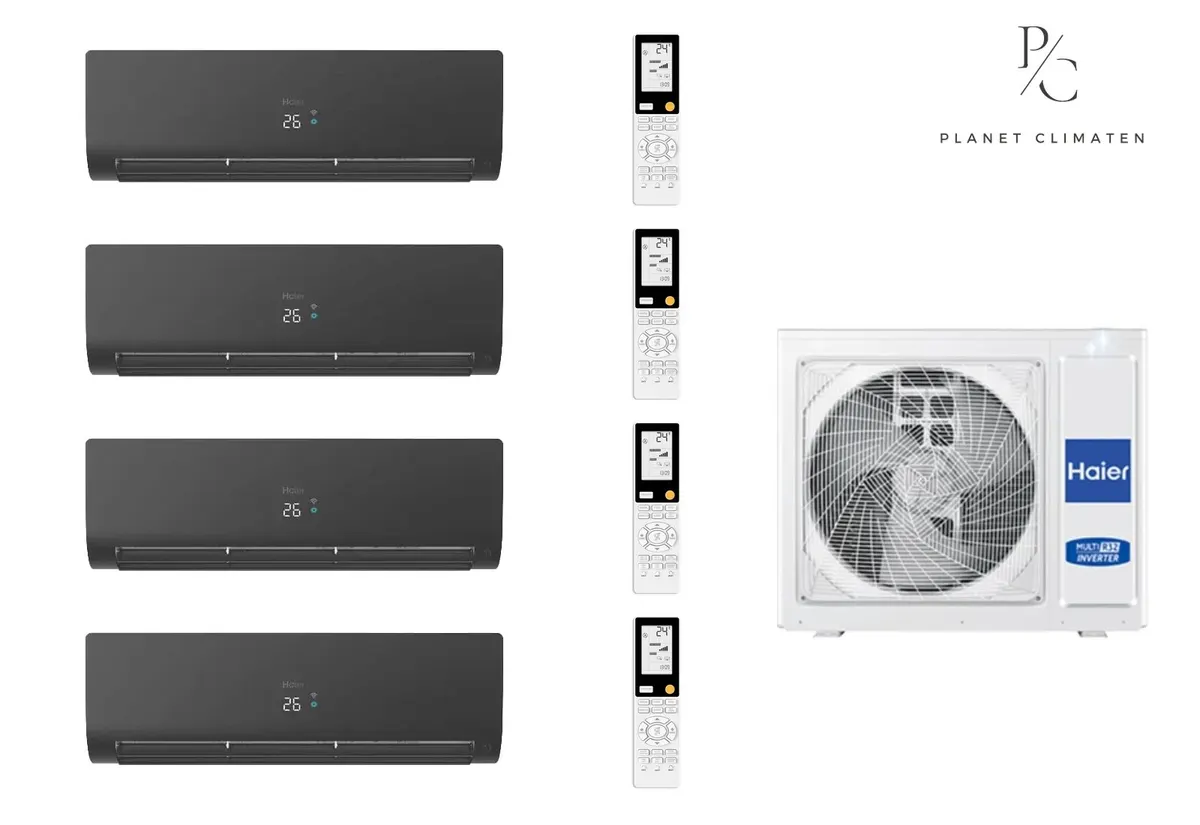 Klimatyzator multi-split Haier FLEXIS Plus BH 5U125S2SN1FA — 4 jedn. 10,4 kW (2,6+2,6+2,6+2,6 kW)