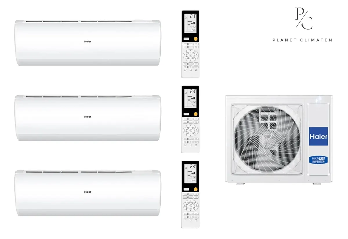 Klimatyzator multi-split Haier JADE Plus 4U75S2SR5FA — 3 jedn. 7,5 kW (3,5+3,5+3,5 kW)