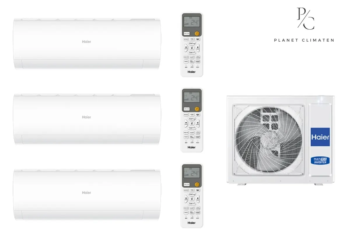 Klimatyzator multi-split Haier PEARL PREMIUM Plus 5U105S2SS5FA — 3 jedn. 10,0 kW (2,7+2,7+7,1 kW)