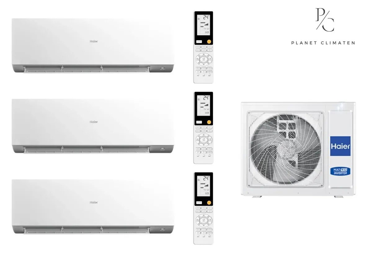 Klimatyzator multi-split Haier TUNDRA Plus 4U75S2SR5FA — 3 jedn. 7,5 kW (2,6+2,6+2,6 kW)