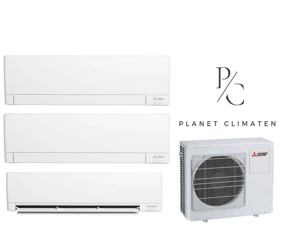 Klimatizácia multi-split Mitsubishi MXZ-3F68 AY 6.8kW 3 jedn.