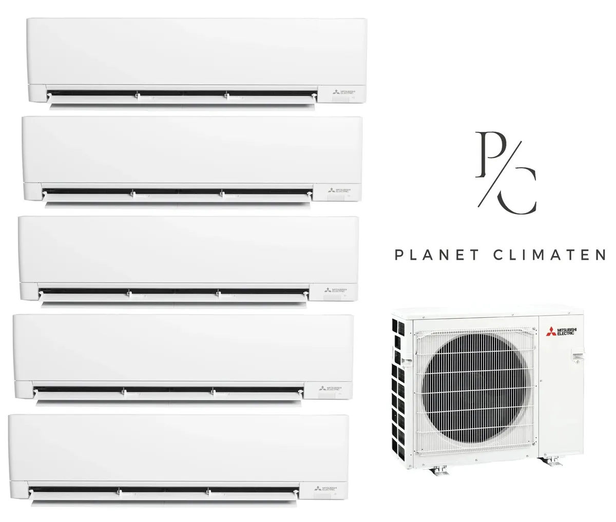 Klimatizácia multi-split Mitsubishi MXZ-6F120 AY 12.08kW 5 jedn.