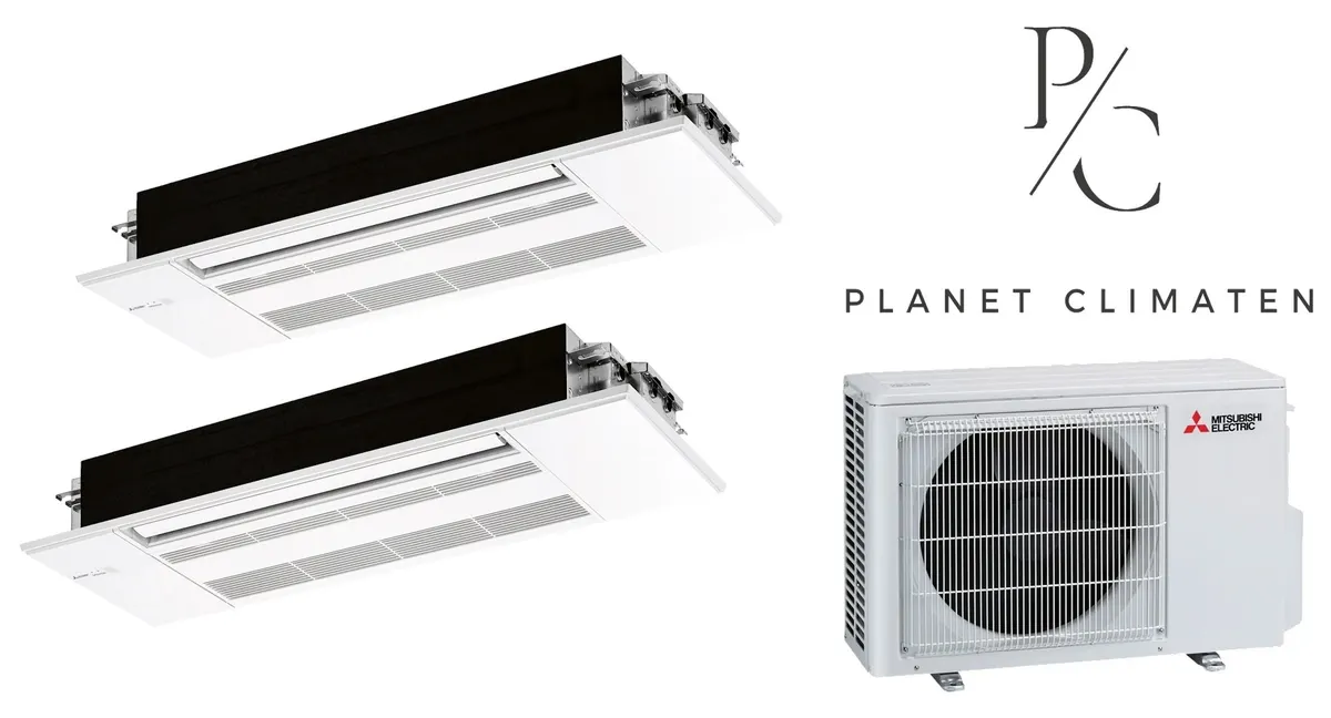 Klimatizácia multi-split Mitsubishi MXZ-3F68 MLZ kazetová 6.8kW 2 jedn.
