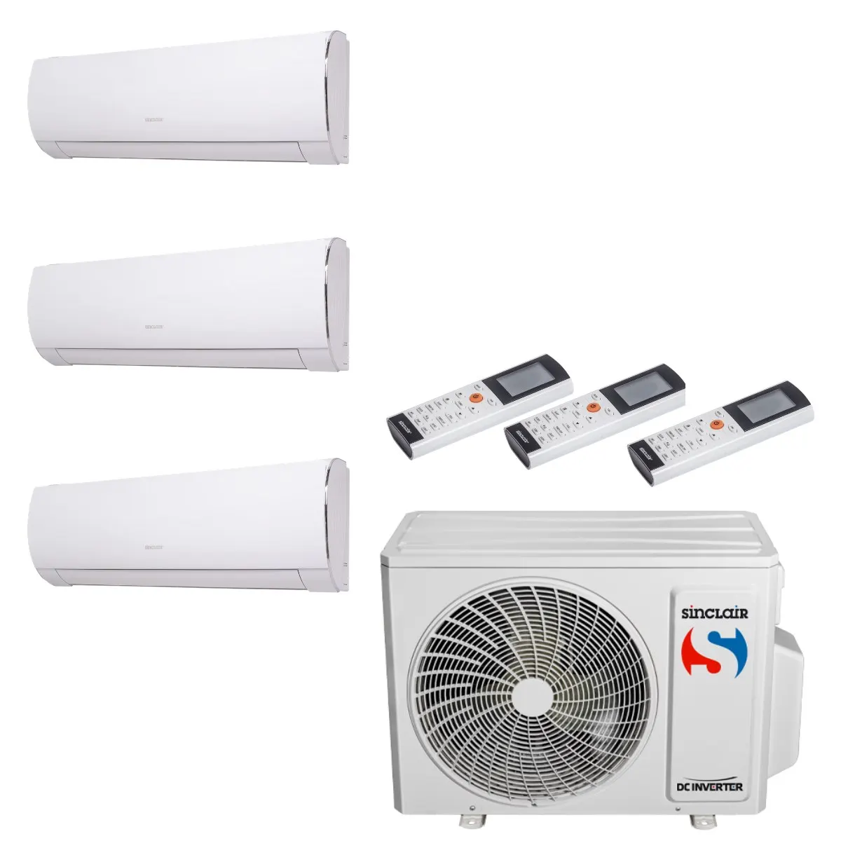 Klimatizácia multi-split Sinclair TERREL MV-E24BI2 7.1kW 3 jedn.