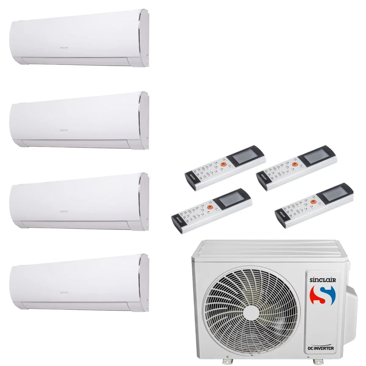 Klimatizácia multi-split Sinclair TERREL MV-E28BI2 8kW 4 jedn.