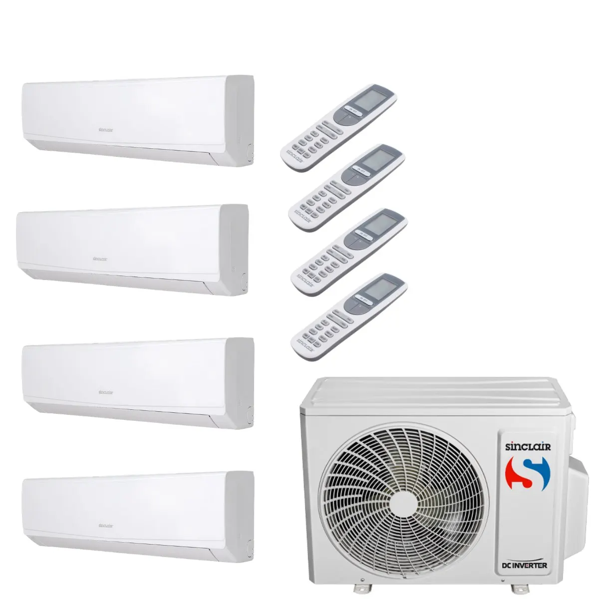 Klimatizácia multi-split Sinclair KEYON MV-E28BI2 8kW 4 jedn.