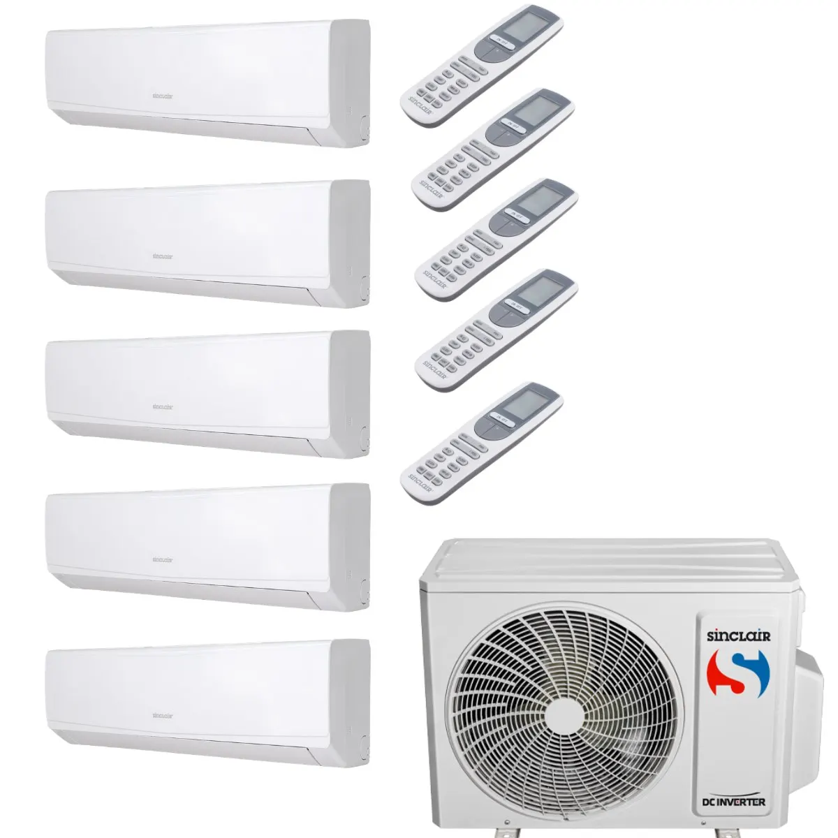 Klimatizácia multi-split Sinclair KEYON MV-E42BI2 12.1kW 5 jedn.