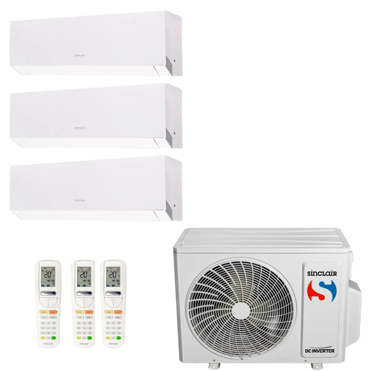 Klimatizácia multi-split Sinclair MARVIN MV-E28BI2 8kW 3 jedn.