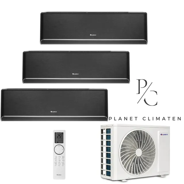 Gree — Klimatyzator multi-split Gree Airy grafitowy GWHD(21) 6.1kW 3 jedn.