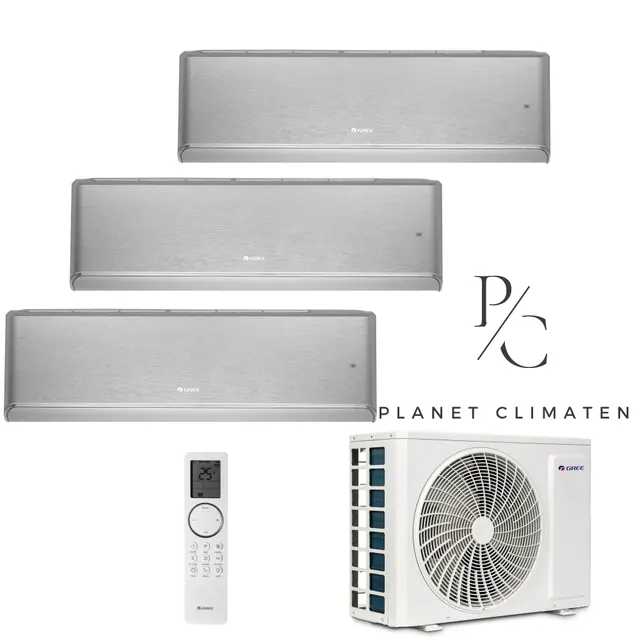 Gree — Klimatyzator multi-split Gree Airy srebrny GWHD(21) 6.1kW 3 jedn.