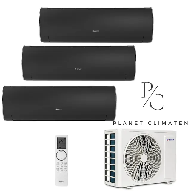Gree — Klimatyzator multi-split Gree Fairy grafitowy GWHD(21) 6.1kW 3 jedn.