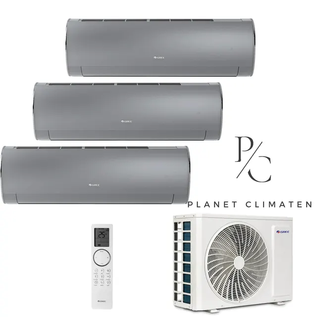 Gree — Klimatyzator multi-split Gree Fairy srebrny GWHD(21) 6.1kW 3 jedn.