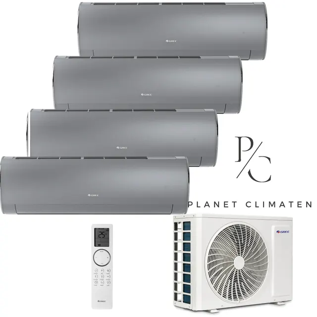 Gree — Klimatyzator multi-split Gree Fairy srebrny GWHD(28) 8kW 4 jedn.