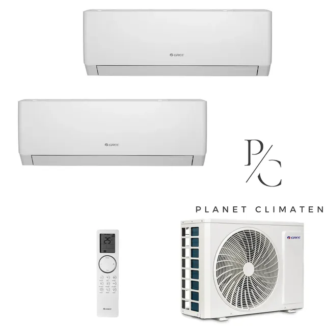 Gree — Klimatyzator multi-split Gree Pular PRO biały GWHD(18) 5.3kW 2 jedn.
