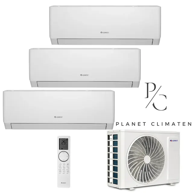 Gree — Klimatyzator multi-split Gree Pular PRO biały GWHD(21) 6.1kW 3 jedn.