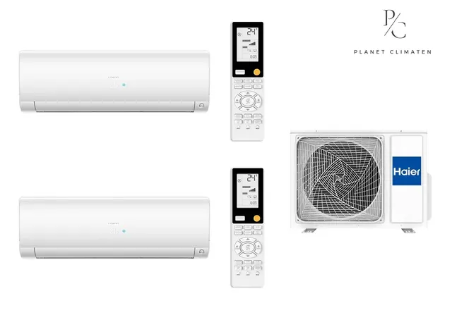 Haier — Klimatyzator multi-split Haier FLEXIS Plus WH 2U40S2SM1FA — 2 jedn. 4,0 kW (2,6+2,6 kW)