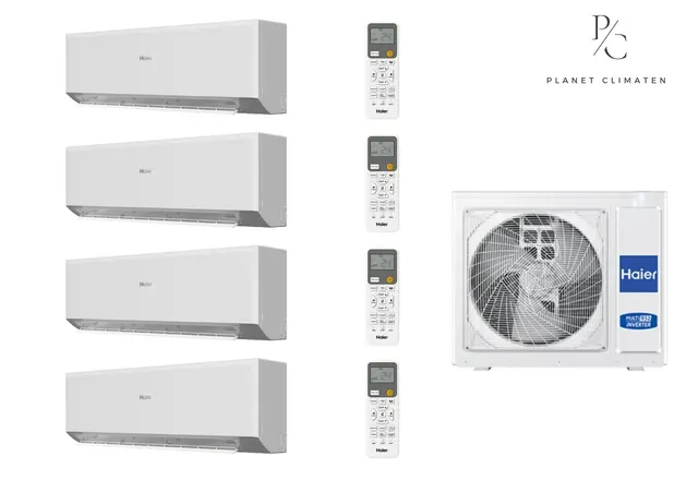Haier — Klimatyzator multi-split Haier REVIVE Plus 4U75S2SR5FA — 4 jedn. 7,5 kW (2,7+2,7+2,7+2,7 kW)