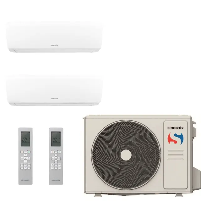 Sinclair — Klimatyzator multi-split Sinclair SKY MZ-3E27BI 7.9kW 2 jedn. biały
